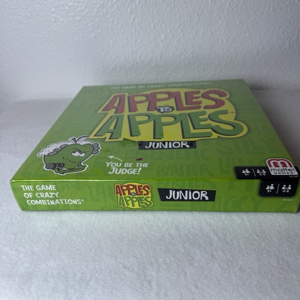 Mattel Apples to Apples Junior The Game of Crazy Comparisons Card Game Kids - Picture 6 of 10